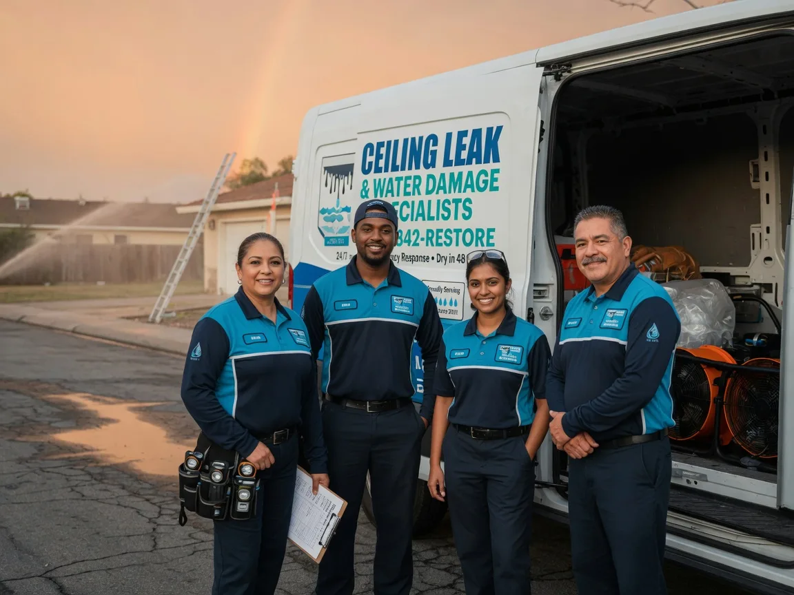 Ceiling Leak Cleanup company in Walnut Grove, MS